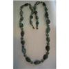 Image 1 : Turquoise Baroque Beaded Necklace #1402128