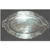 Hand Hammered platter. Norse Craft. Plated #1402329