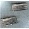 Image 1 : Napkin Rings Sterling Pair #1402373