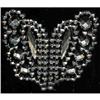 Image 1 : Buckle. Victorian Cut Steel Butterfly #1402616