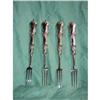 Image 1 : 4 long serving forks #1402655