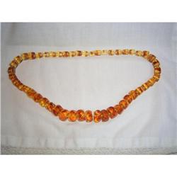 Pressed Amber Necklace #1402659