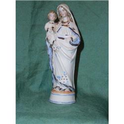 Bisque porcelain Maria with Child #1402670