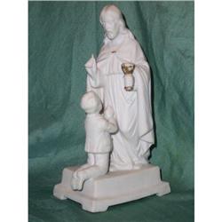Bisque porcelain figurine of Jesus  #1402671