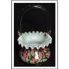 Vasa Murrhina Art Glass Basket #1402731