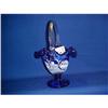 Fenton Art Glass Canaan Valley Cobalt Basket #1402750