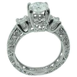 3.2 carat diamond engagement ring antique #1402868