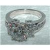 Image 1 : 4.01 carats PLATINUM DIAMOND RING engagement #1402871