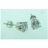 Image 1 : F VS1 2.51 carats DIAMOND STUDS EARRING studs #1402878