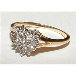 Diamonds 0.35 carats DIAMOND RING HEART STYLE #1402883