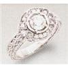 Image 1 : 0.74 CT real diamond engagement ring HIGH #1402912