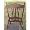 Image 1 : ANTIQUE CARVED BACK SIDE CHAIR VERY OLD, 1800'S#1402956