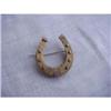 Image 1 : Victorian Horse Shoe Good Luck Brooch #1403254