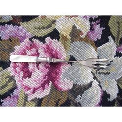 Lustrous Mother of Pearl Fancy Serving Fork  #1403330