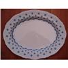 Image 1 : ANTIQUE BLUE TRANSFERWARE LOVELY PLATTER 14#1403401