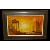 Image 1 : Sunset Ruins Oil Painting #1403497