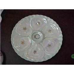 Lovely Irridescent Oyster Plate #1403587