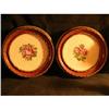 Image 1 : Petit point round framed pictures. BEAUTIFUL!! #1403626