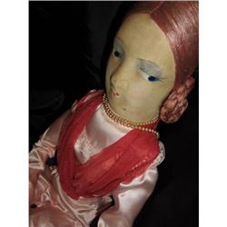 Antique FRENCH BOUDOIR BED DOLL Million $  WOW #1418780