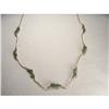 Image 1 : Estate 14K YG Gold Emerald Beaded Necklace #1418915