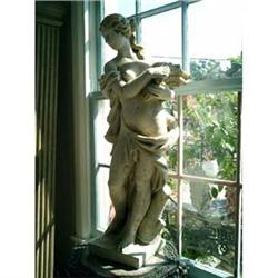 rare 19th century Ceres statue #1419059