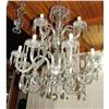 Image 1 : large 12 lights Bohemia crystal chandelier #1419250