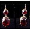 Image 1 : Pair of Antique Georgian 18K Gold and Garnet #1419414