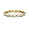 Image 3 : 10.4 ctw Diamond Bracelet 18K Yellow Gold - REF-647H5R