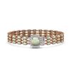 Image 1 : 24.2 ctw Opal & Diamond Bracelet 14K Rose Gold - REF-342A9N