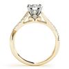 Image 3 : 1.06 ctw Certified VS/SI Diamond 2pc Wedding Set 14k Yellow Gold - REF-115M9G