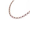 Image 2 : 24 ctw Ruby & Diamond Necklace 18K Rose Gold - REF-722Y2X