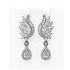 Image 1 : 5.8 ctw Diamond Earrings 18K White Gold - REF-653H3R