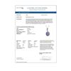 Image 4 : 7.01 ctw Tanzanite & Diamond Victorian Necklace 14K White Gold - REF-298K5Y
