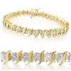 Image 1 : 8.0 ctw Certified VS/SI Diamond Bracelet 14k Yellow Gold - REF-509H8R