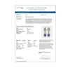Image 4 : 12.22 ctw Tanzanite & Diamond Earrings 18K Yellow Gold - REF-709W3H