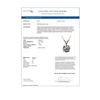 Image 4 : 1.04 ctw Certified Quality Diamond Necklace 10k Rose Gold - REF-141G3W