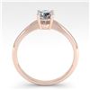 Image 3 : 0.50 ctw VS/SI Diamond Engagment Designer Ring 14k Rose Gold - REF-68K8Y