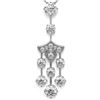 Image 1 : 2.75 ctw Diamond Designer Necklace 18K White Gold - REF-312K5Y