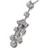 Image 3 : 2.75 ctw Diamond Designer Necklace 18K White Gold - REF-312K5Y