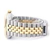 Image 2 : Rolex Men's Two Tone 14K Gold/SS, QuickSet, Diam Pave Dial & Diam/Ruby Bezel - REF-665K3T