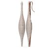 Image 2 : 4 ctw Diamond Earrings 18K Rose Gold - REF-378M2G