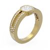 Image 1 : 1.38 ctw Diamond Ring 18K Yellow Gold - REF-448X5A