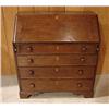 Image 1 : CHIPPENDALE MAHOGANY SLANT-LID DESK