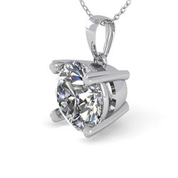 1 ctw VS/SI Diamond Designer Necklace 18k White Gold - REF-224Y6X