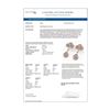 Image 4 : 6.5 ctw Pear Cut Diamond Designer Earrings 18K Rose Gold - REF-627W5H