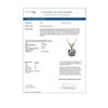 Image 4 : 1.05 ctw Certified Quality Diamond Necklace 10k Yellow Gold - REF-141F3M