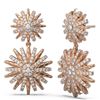 Image 2 : 2.56 ctw Diamond Earrings 18K Rose Gold - REF-264W4H