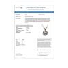 Image 4 : 1.07 ctw Certified Quality Diamond Necklace 10k Rose Gold - REF-141R3K