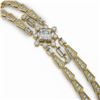 Image 3 : 6 ctw Princess Cut Diamond Designer Bracelet 18K Yellow Gold - REF-623Y8X