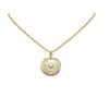Image 1 : 2.71 ctw Fancy Yellow Diamond Necklace 18K Yellow Gold - REF-272A2N